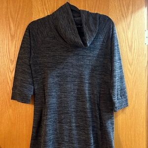 Large grey turtle neck